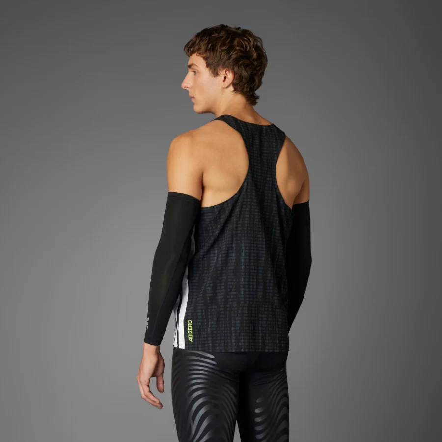 Adidas Mens Adizero Running Tank Top - Image 6