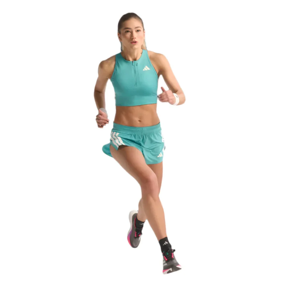 Adidas Womens Adizero Running Crop Top - Image 8