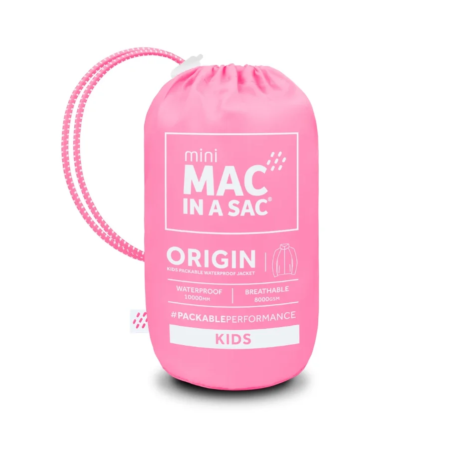 Mac in a Sac Mini Origin Packable Waterproof Jacket (Kids) - Image 15