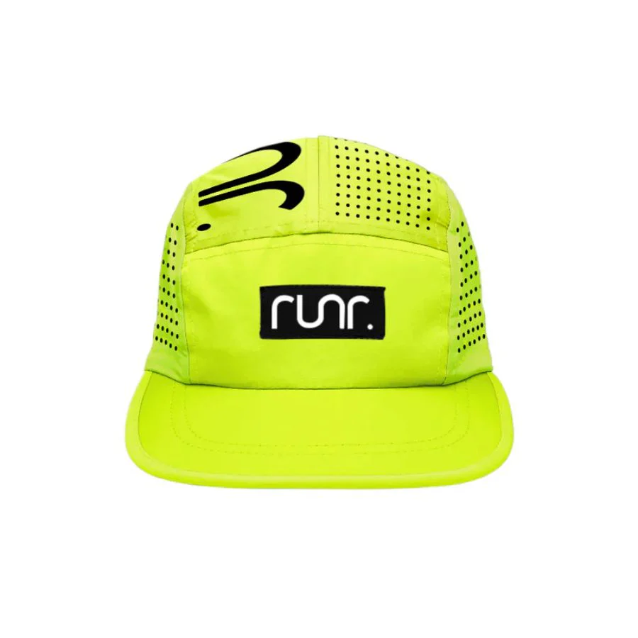 Runr Reflective Running Hat - Electric Yellow