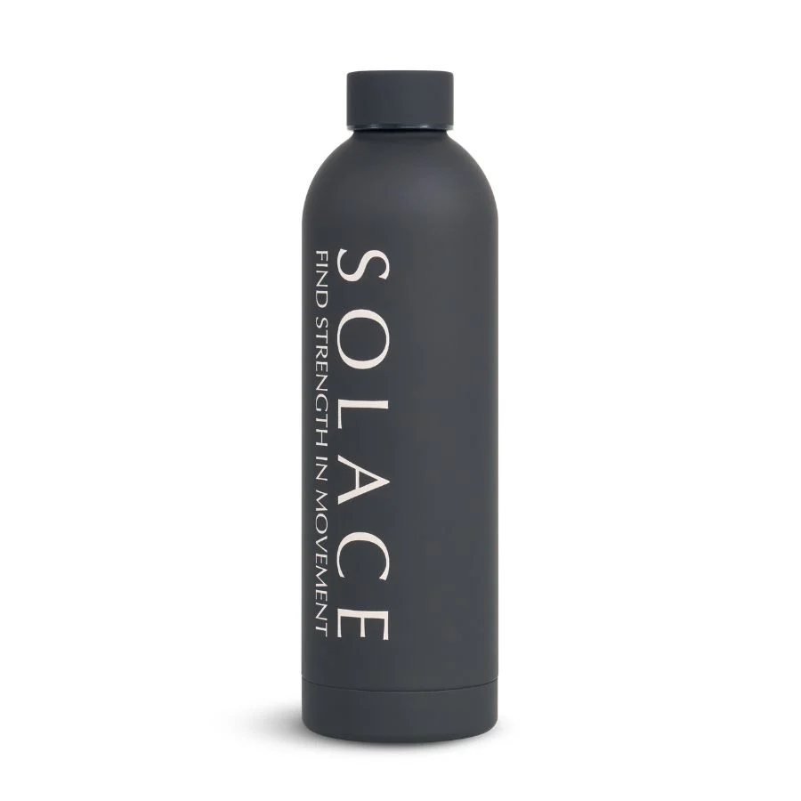 Solace Bottle – 750ml Matte Black Stainless
